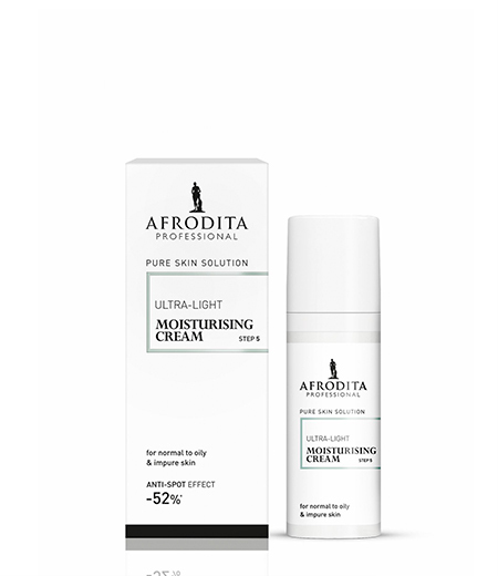 AFRODITA - PURE SKIN SOLUTION Ultra lahka vlažilna krema 50 ml
